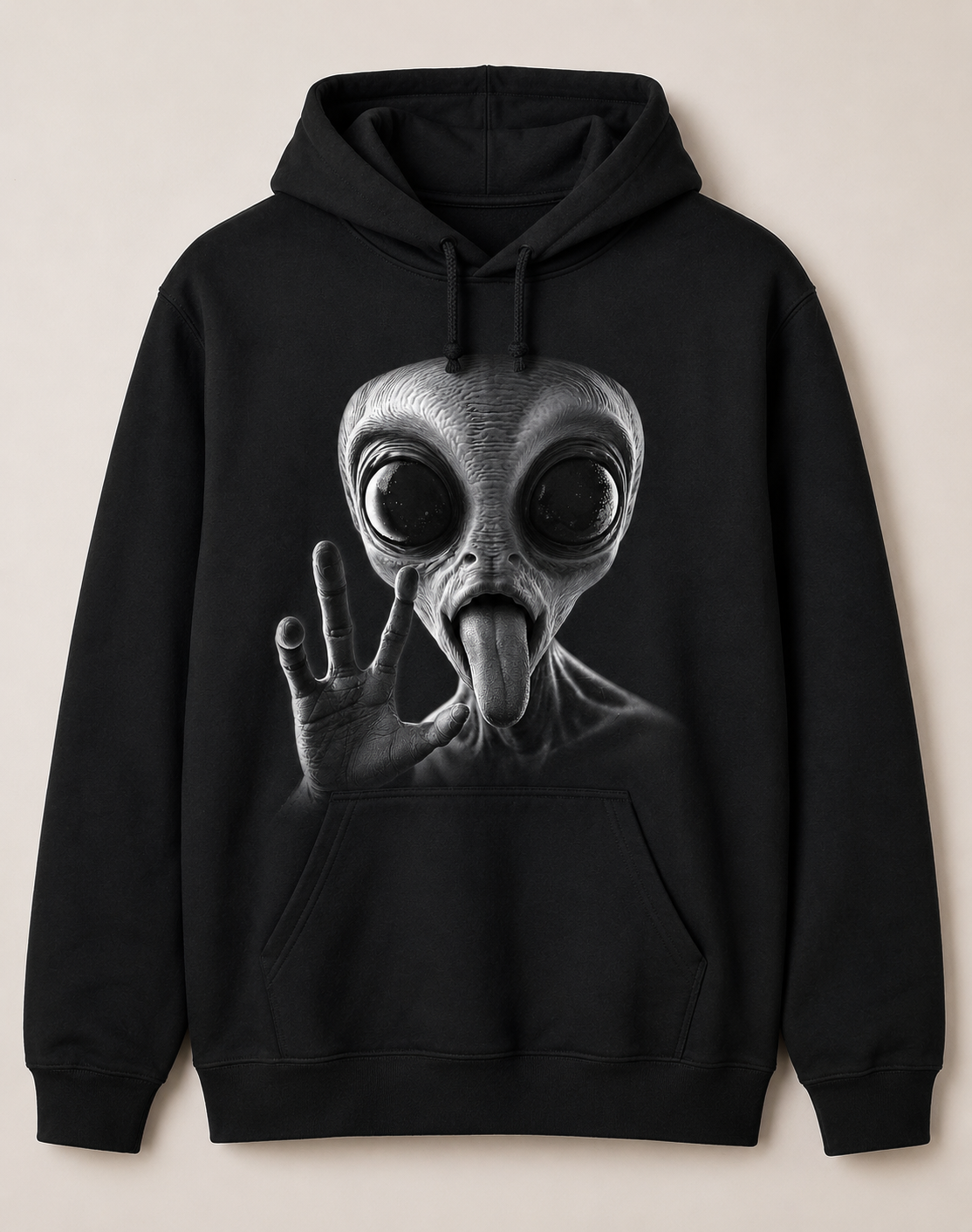 poleronalien delantero Hoodie Alien - Imagen 1
